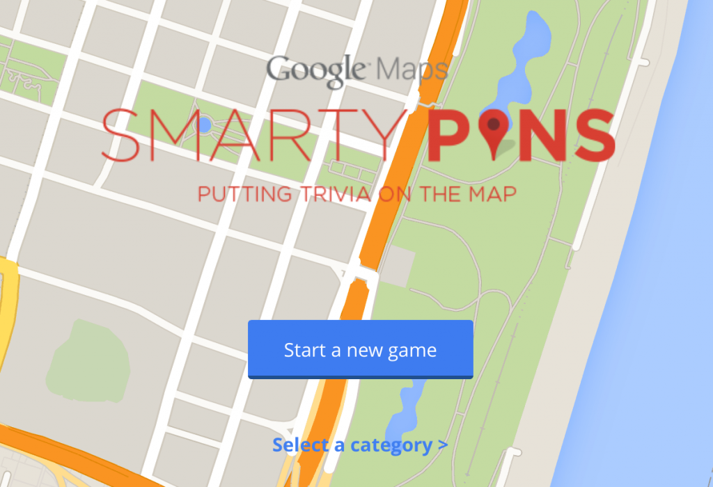 Google Maps 全新小游戏!「Smarty Pins」登场