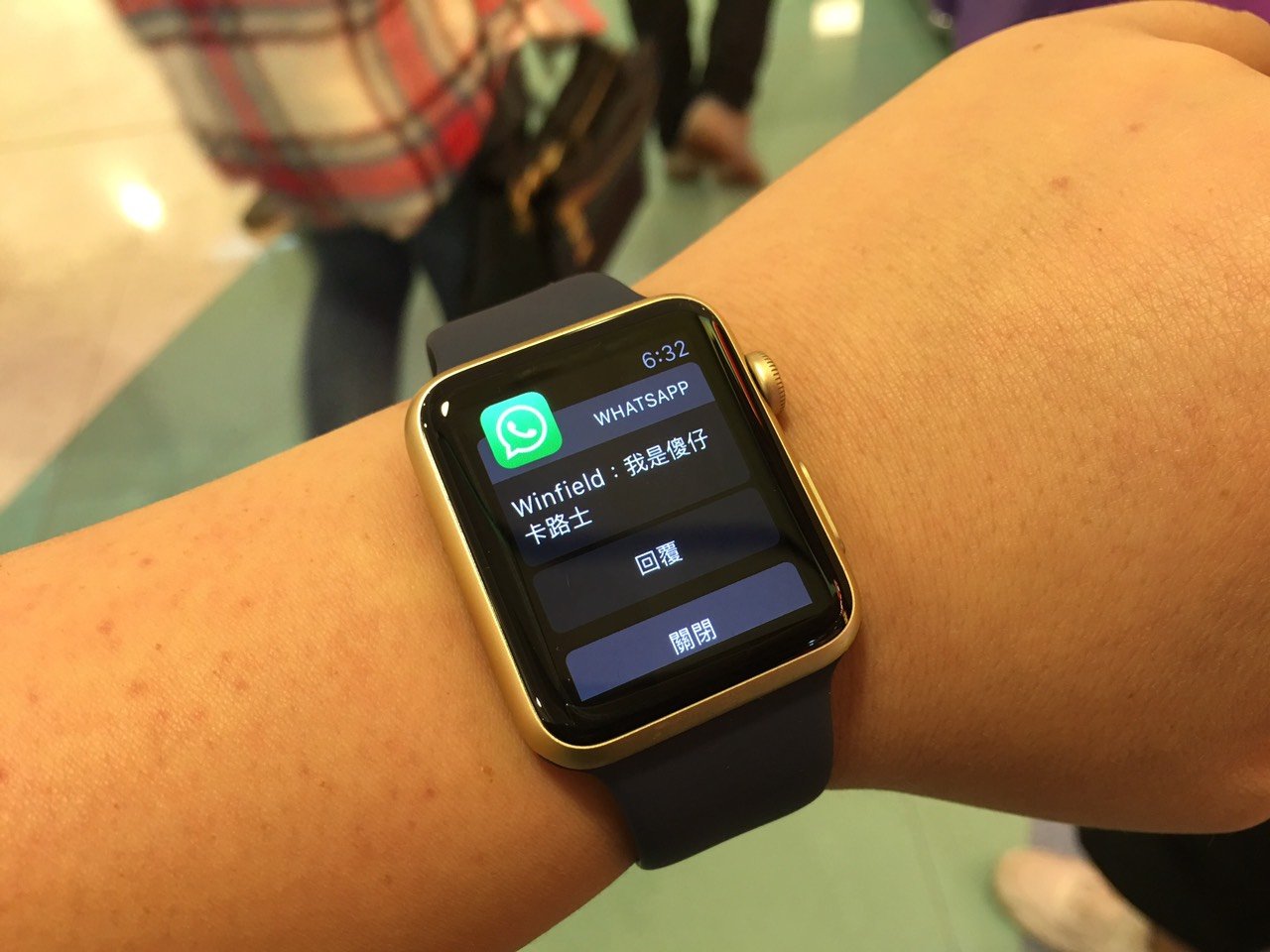 Can you see whatsapp messages on apple watch