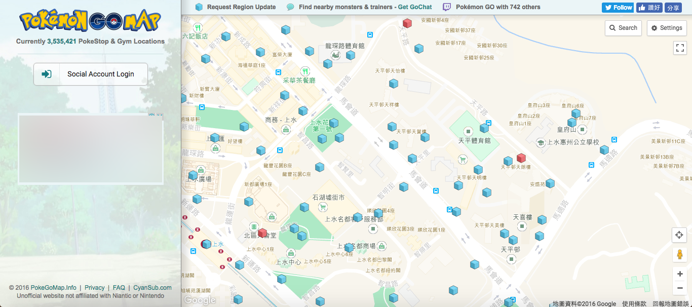 【捉寵必備】Pokémon GO 全球 Pokéstop 和道館地圖！用光精靈球就靠它了！ New MobileLife 流動日報